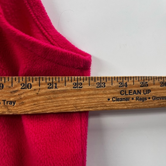 COLUMBIA Vest Womens Small Fleece Full Zip Pink Zipper Pockets - Picture 5 of 10